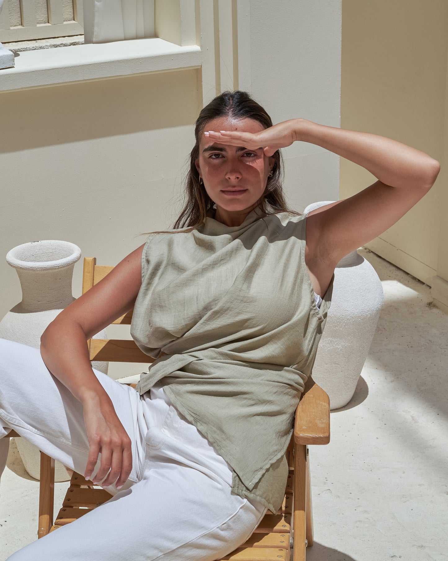 The Mint Wrap Top