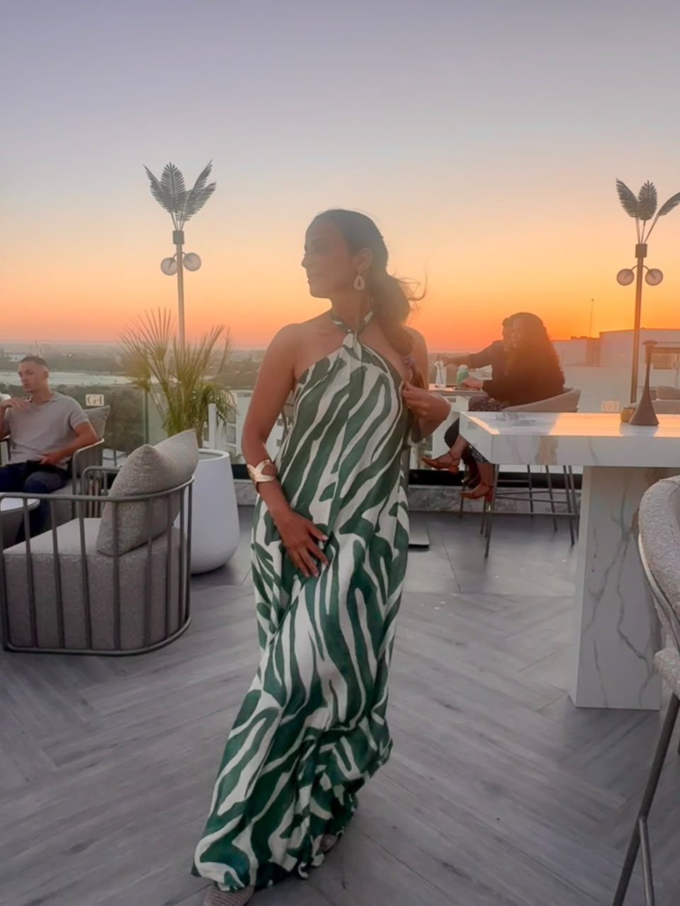 Sunset Cocktail Dress